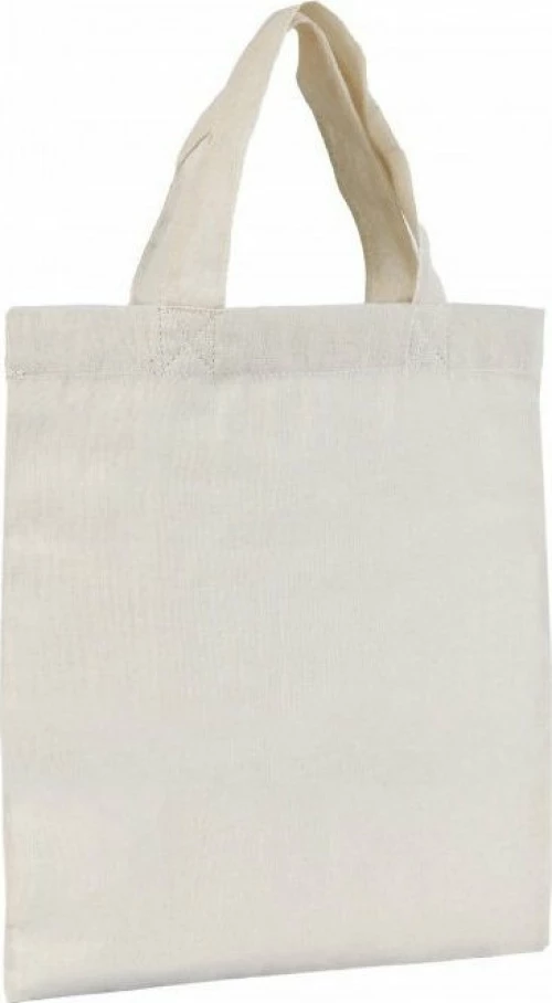 Ubag Memphis Τσάντα Αγοράς Μικρού Μεγέθους 23,5X25Cm 100% Βαμβάκι 110Grs Natural