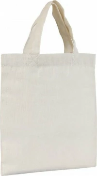 Ubag Memphis Τσάντα Αγοράς Μικρού Μεγέθους 23,5X25Cm 100% Βαμβάκι 110Grs Natural