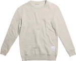 Logomania Crew Neck Sweatshirt Cream