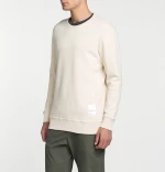Logomania Crew Neck Sweatshirt Cream