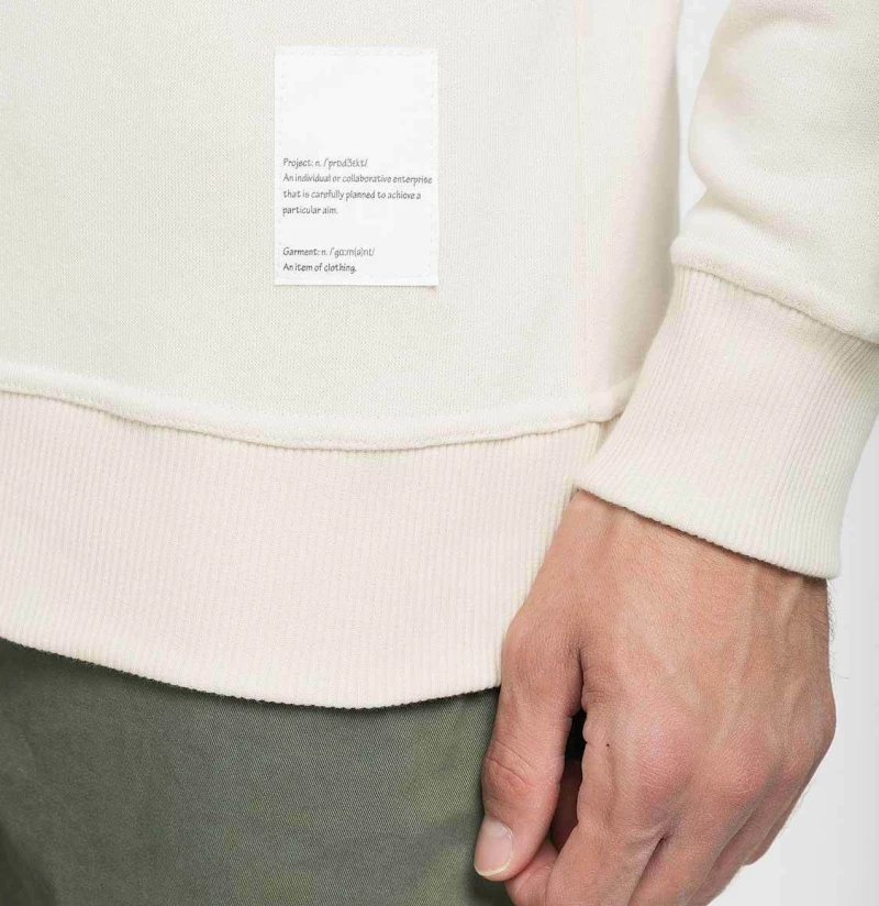 Logomania Crew Neck Sweatshirt Cream