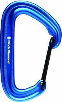 Black Diamond LiteWire Carabiner Blue