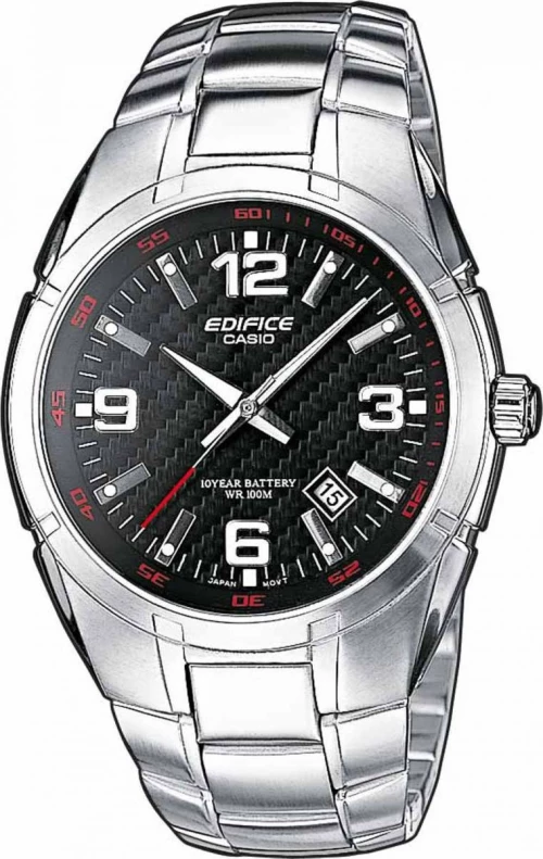 Casio Ρολόι με Μεταλλικό Μπρασελέ σε Ασημί χρώμα