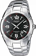 Casio Ρολόι με Μεταλλικό Μπρασελέ σε Ασημί χρώμα