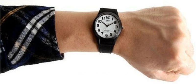 Q&Q Vq50J002Y Blue Rubber Strap
