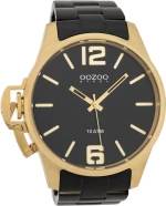 Oozoo Steel Osgr06 Black Stainless Steel Bracelet