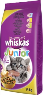 Whiskas Junior Κοτόπουλο 14kg