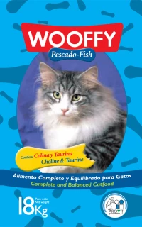 Wooffy Cat Pescado 18kg
