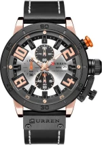 Ανδρικό Ρολόι Curren 8312 με χρονογράφους Silver