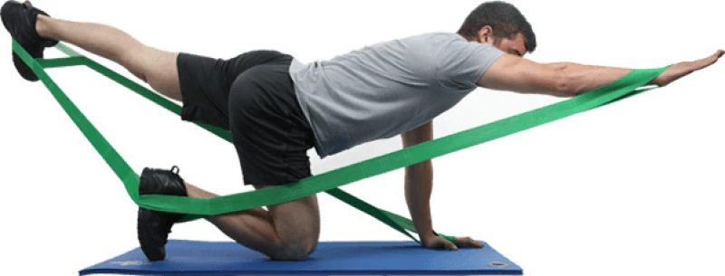 CanDo Multi-Grip™ Λάστιχο Γυμναστικής, 180cm, Medium