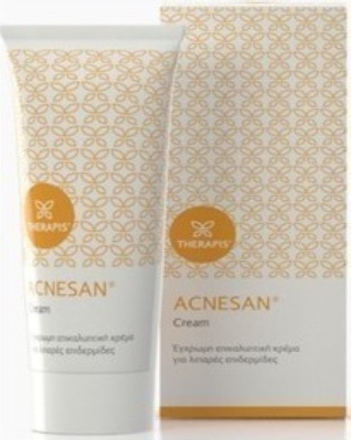 Therapis Acnesan Cream Έγχρωμη Επικαλυπτική Κρέμα για Λιπαρές Επιδερμίδες 75ml
