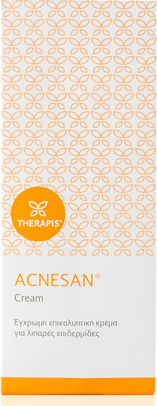 Therapis Acnesan Cream Έγχρωμη Επικαλυπτική Κρέμα για Λιπαρές Επιδερμίδες 75ml