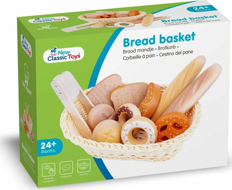 New Classic Toys Καλάθι Με Αρτοποιήματα
