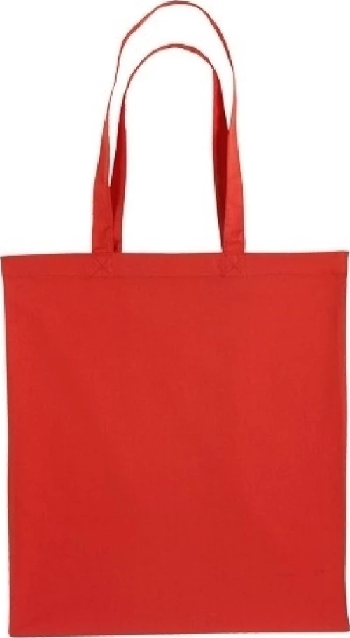 Ubag Cancun Τσάντα Αγοράς 42X38Cm 100% Βαμβάκι Με Μακριά Χερούλια Red