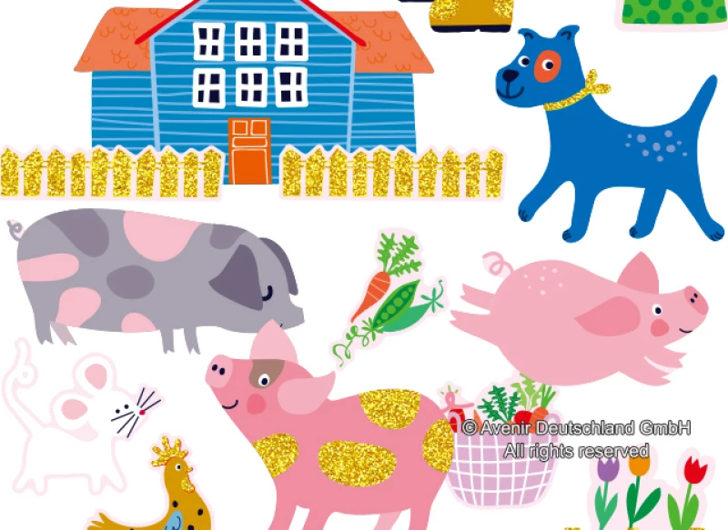 Avenir Sticker Pocket Farm