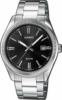 Casio Ρολόι Collection με Μεταλλικό Μπρασελέ σε Ασημί χρώμα EF