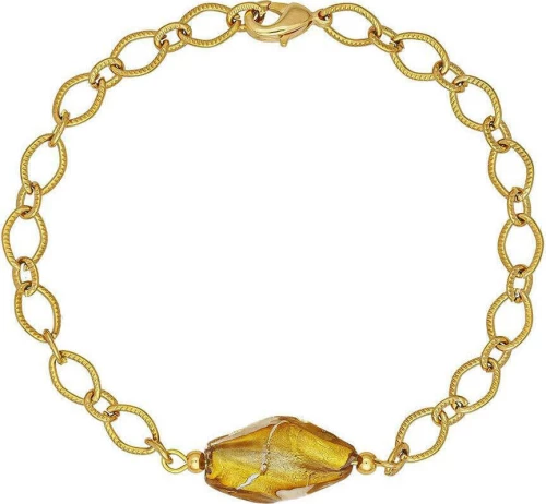 Excite-Fashion Γυναικείο Βραχιόλι Αλυσίδα από Ατσάλι Επιχρυσωμένο