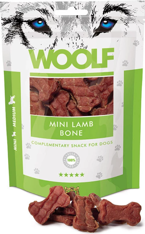 Woolf Snacks Mini Lamb Bone 100gr
