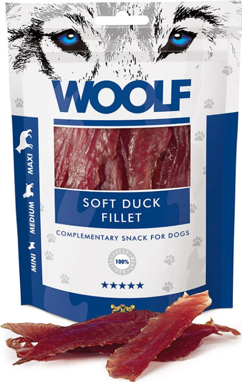 Woolf Snacks Soft Duck Fillet 100gr