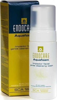 Endocare Endocare Aquafoam Gentle Cleansing Wash Αφρός Απαλού Καθαρισμού, 125ml