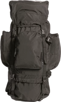 Mil-Tec Recom Rucksack Black 88lt