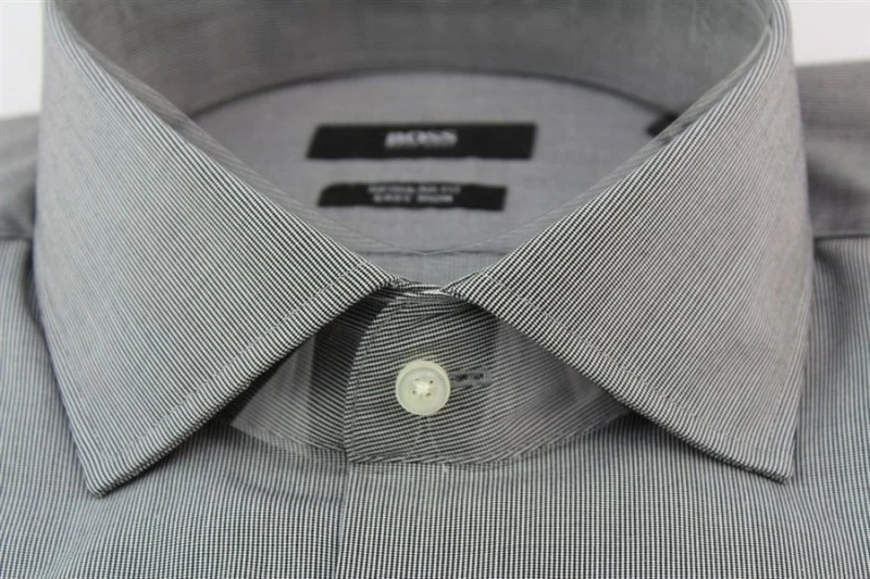Hugo Boss Ανδρικό Πουκάμισο με Κανονική Γραμμή Μακρυμάνικo Ριγέ