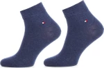 Tommy Hilfiger Σετ κοντές κάλτσες ανδρικές 2 τεμαχίων 342025001 Μπλε