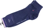 Tommy Hilfiger Σετ κοντές κάλτσες ανδρικές 2 τεμαχίων 342025001 Μπλε