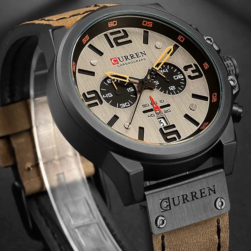 Curren 8314 - Ατσαλι Μαυρο