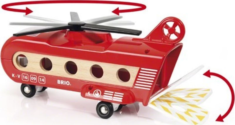 Brio Toys Cargo Transport Helicopter