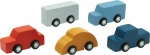 Plan Toys Σετ Αυτοκινητάκια Πολύχρωμα
