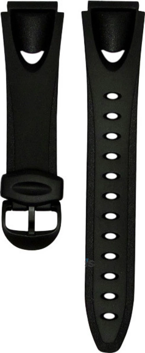 Casio Πλαστικό Λουράκι Μαύρο 18mm
