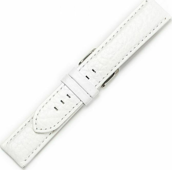 ΛΟΥΡΑΚI ΔΕΡΜΑΤΙΝΟ ΛΕΥΚΟ 0405WT 20 mm