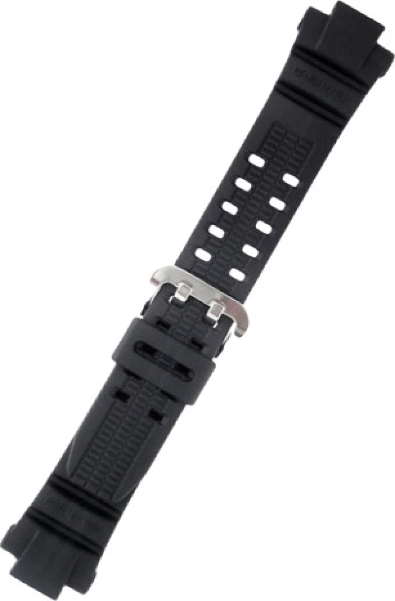 Casio Καουτσούκ Λουράκι Μαύρο