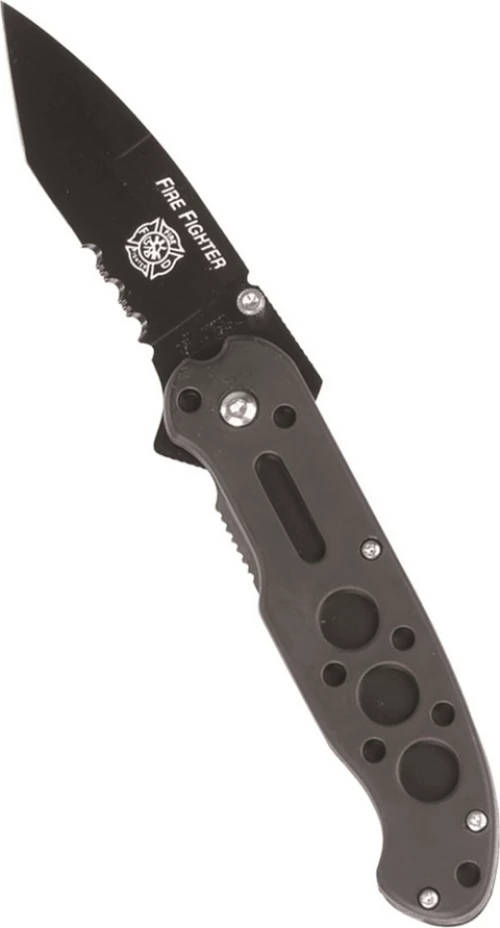 Sturm Black One-Hand Knife "Fire Fighter" Σουγιάς
