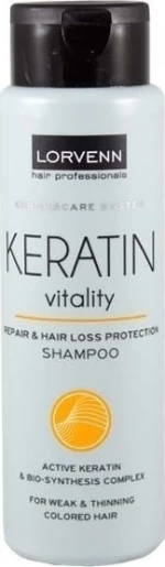 Lorvenn Keratin Vitality Shampoo 300ml