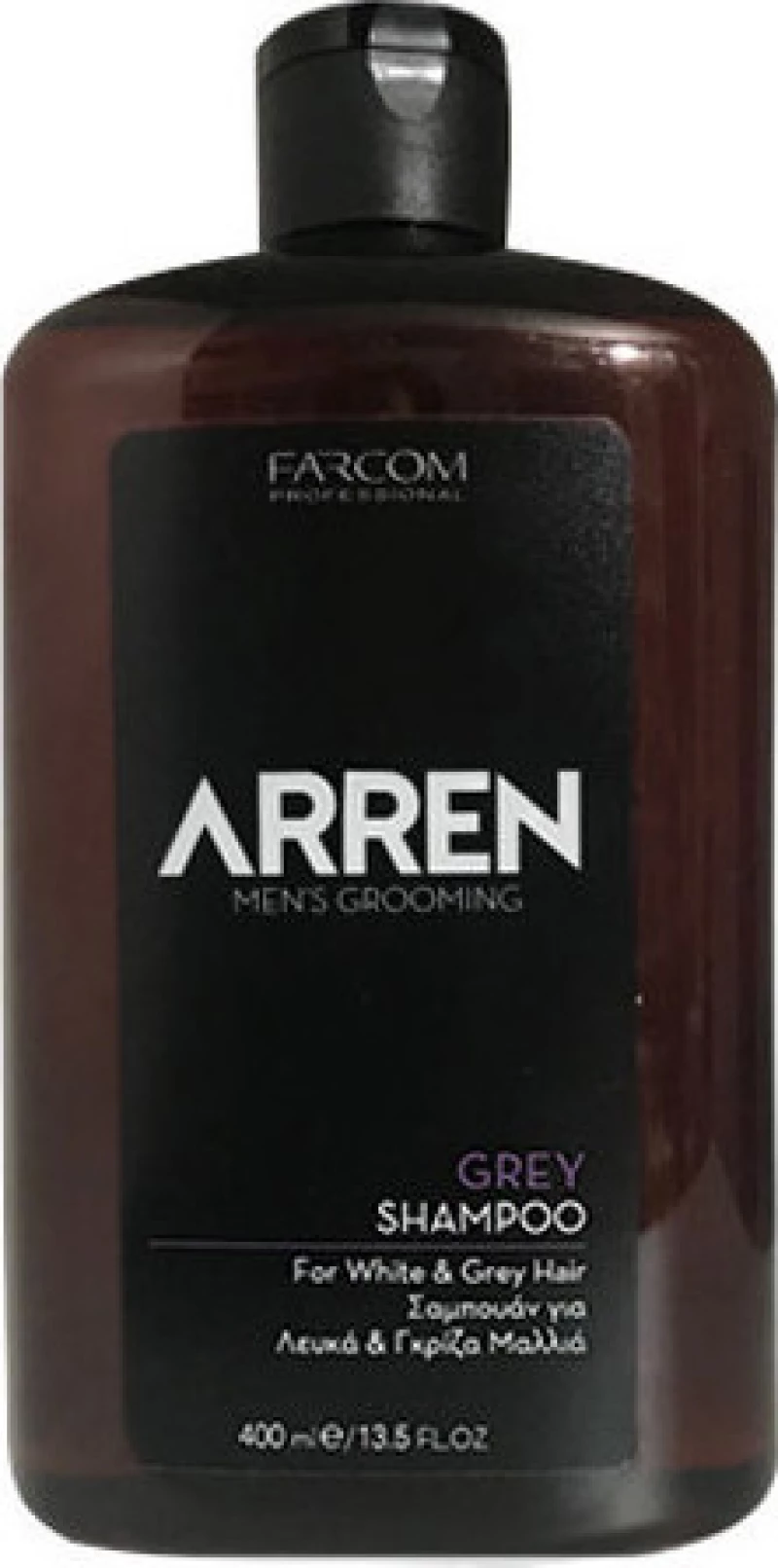 Farcom Arren Men's Grooming Grey Shampoo 400ml