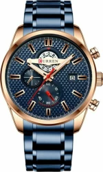 Ανδρικό Ρολόι Curren 8352 με χρονογράφους Blue