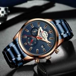 Ανδρικό Ρολόι Curren 8352 με χρονογράφους Blue