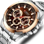 Ανδρικό Ρολόι Curren 8361 με χρονογράφους Silver-Brown
