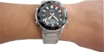 Casio Ρολόι Collection Ref με Μεταλλικό Μπρασελέ σε Ασημί χρώμα