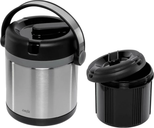 Emsa Mobility Thermal Container Black/Anthracite 1.2lt