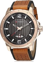 Curren 8293 Brown / Rose Gold / Black