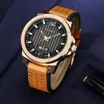 Curren 8293 Brown / Rose Gold / Black