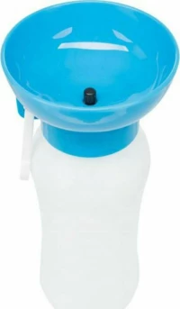 Trixie Μπουκάλι με Πιάτο Πλαστικό 550ml