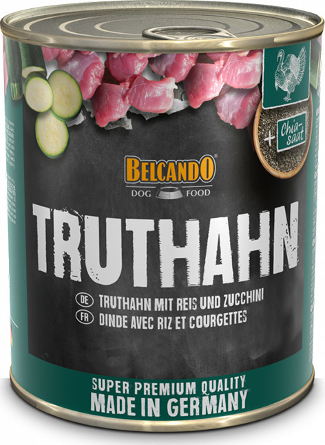 ΚΟΝΣΕΡΒΑ ΣΚΥΛΟΥ BELCANDO TURKEY 800g