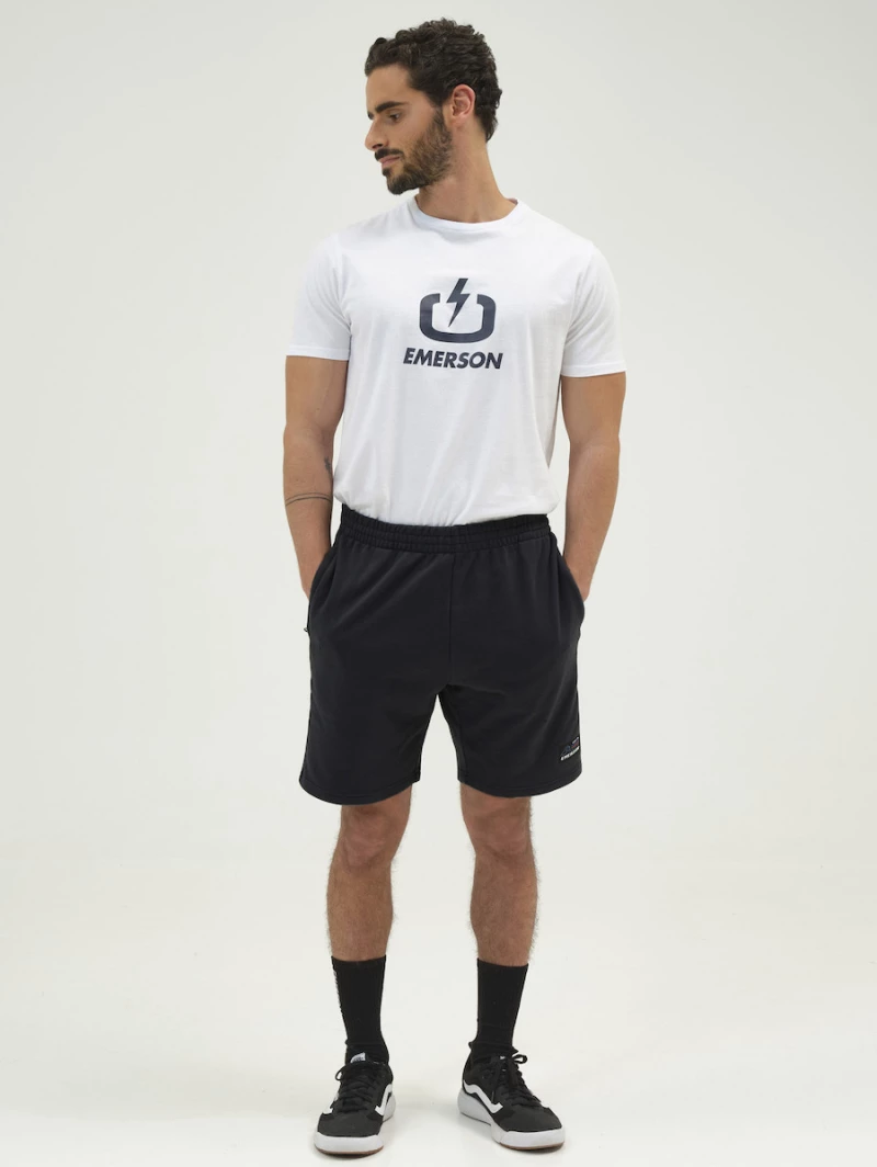 Emerson Sweat Shorts - 211.Em26.33-Black