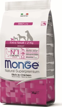Monge Adult Extra Small Chicken 3kg