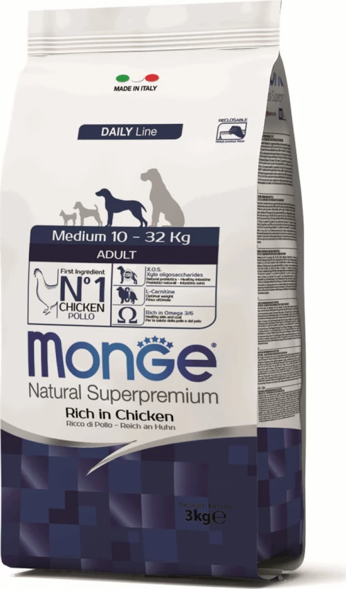 Monge Adult Medium Chicken 3kg