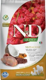 N&D Quinoa Skin & Coat Quail 2.5kg
